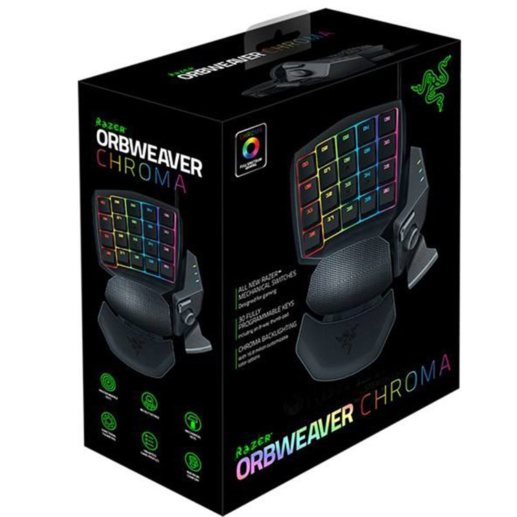 خرید صفحه کلید گیمینگ Razer - مدل  Orbweaver Chroma
